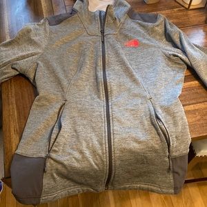 XL Grey Zip Up The North Face